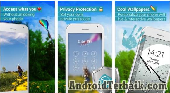 Start - Aplikasi Pengunci Layar Lock Screen Android Terbaik