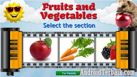 Download Aplikasi Android Terbaru Fruits and Vegetables for Kids APK