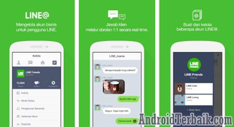 Download App LINE AT APK Android Bisnis