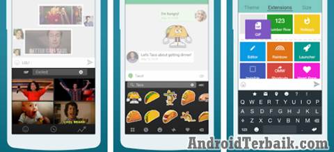 Download Fleksy GIF Keyboard APK - Aplikasi Papan Pengetikan Android Terbaik RIngan