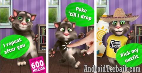 Download Talking Tom Cat 2 APK - Aplikasi Android Terpopuler untuk Anak