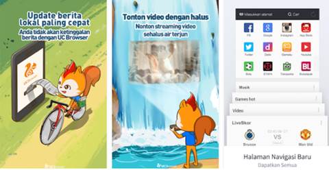 Download UC Browser APK for Android Versi Ringan MOD