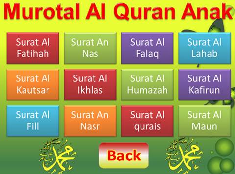 Download Aplikasi Murotal Al Quran Anak Jilid 1 dan 2 Full APK Android