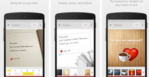 Download TextGram APK - Aplikasi Android Keren untuk Menulis Kata di Foto Ringan