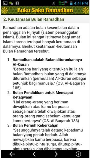 Download Gratis Aplikasi Buku Panduan Ramadhan Lengkap for Android