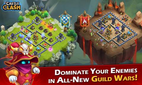 Download Castle Clash APK DATA ANdroid Game Strategi Android Terbaik Gratisan