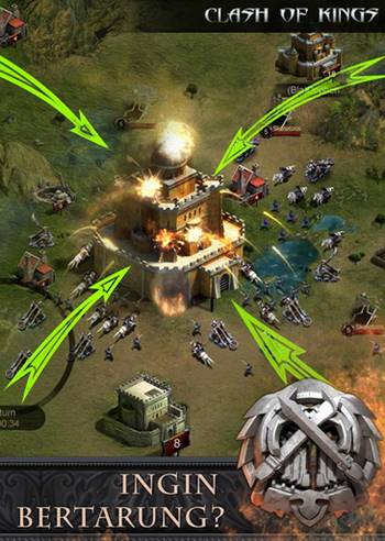 Free download Clash of Kings APK DATA Android strategy game