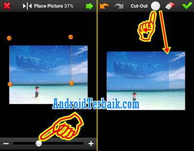 Cara Edit Foto Up and Up Android