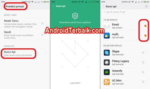 Cara Mengunci Aplikasi Android Xiaomi Apa Saja Tanpa Aplikasi Tanpa Root