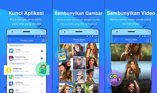 Cara menyembunyikan aplikasi foto video porno di android