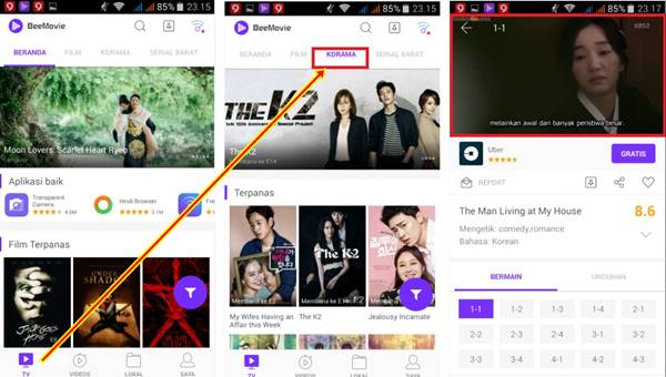 Cara dan Aplikasi Nonton Drama Korea Subtitle Indonesia di Android