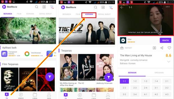 Cara dan Aplikasi Nonton Drama Korea Subtitle Indonesia di ...