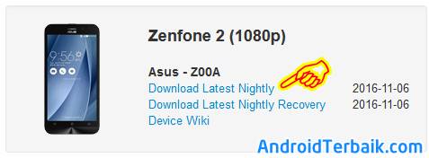 Download Custom ROM CyanogenMod Android ASUS Zenfone 2