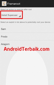 Tutorial Cara Root Android dengan Aplikasi Framaroot