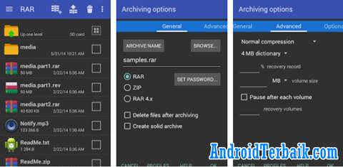 Aplikasi zip terbaik di android Free Download WinRAR for Android APK