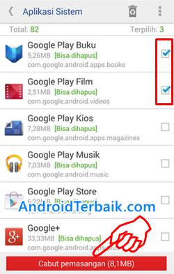 Cara Uninstall Banyak Aplikasi Bawaan Bloatware Android Sekaligus