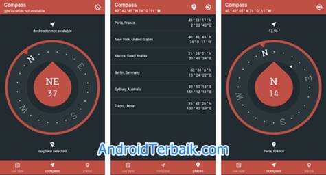 Compass No Ads APK Kompas Tanpa Iklan
