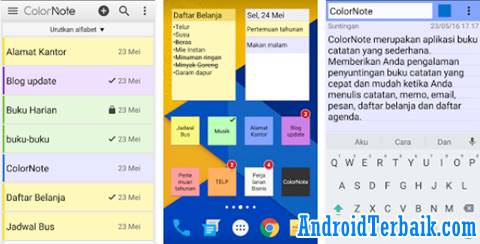ColorNote Catatan Notepad Note APK aplikasi catatan harian android