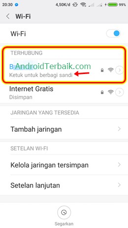 Cara Melihat Password WiFi di Android Tanpa Root tanpa Aplikasi