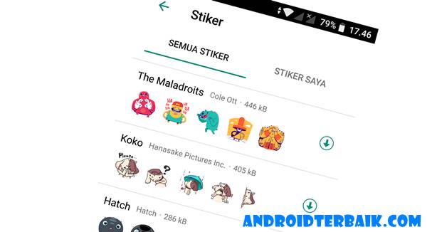 Cara Download Stiker WA Resmi Tanpa Root