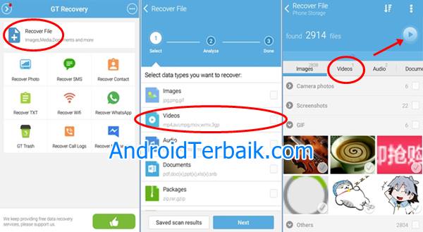 Cara Mengembalikan Video Yang Terhapus Di Android Tanpa Pc