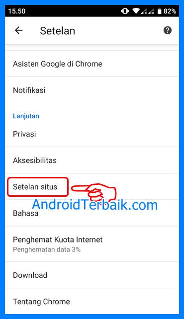 Cara menghilangkan tab yang muncul sendiri di google chrome android