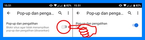 Cara menghilangkan web yang muncul sendiri di android