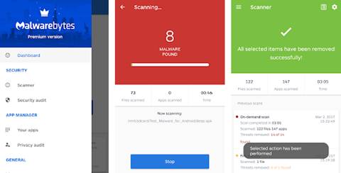 Malwarebytes Security Android Virus Cleaner Anti-Malware