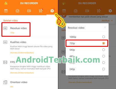 Cara Merekam Video HD Layar HP Android