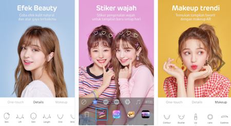 Aplikasi kamera selfie terjernih Download Snow Camera Apk