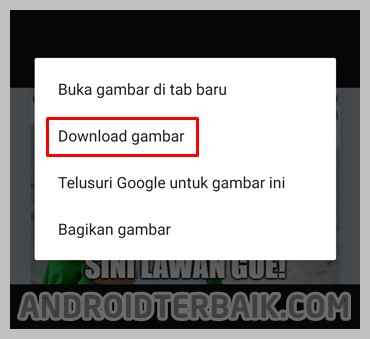 Cara Download Gambar Foto di Google dengan HP Android
