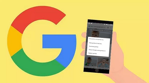 Cara Download Gambar Foto di Google di HP Android dengan Browser Chrome