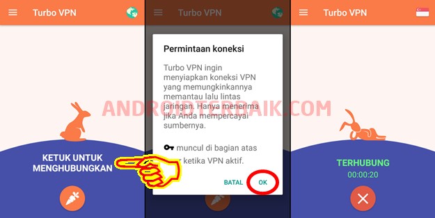 Cara Menggunakan VPN di Android Tercepat Tanpa Root