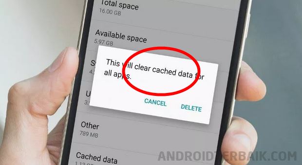 Cara Menghapus Cached Data Android