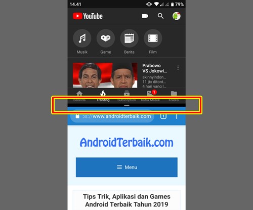 Cara Split Screen Android Pie Buka 2 Aplikasi Selayar HP