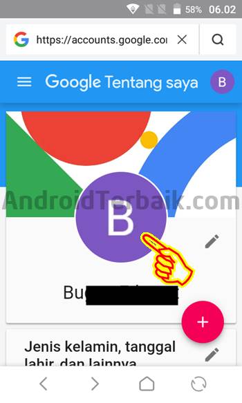 Cara mengganti background gmail di hp