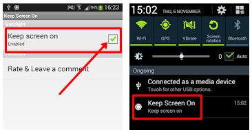 Cara agar layar hp android tetap menyala di Xiaomi Redmi