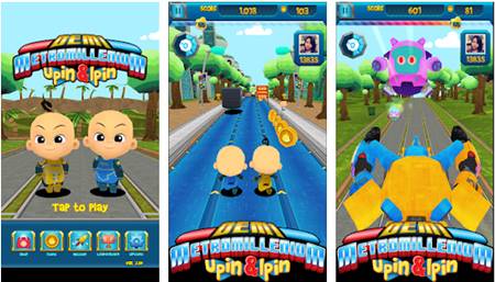 Game Upin Ipin Android Gratis Apk Demi MetroMillenium Offline