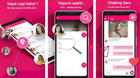 Aplikasi cari jodoh populer di indonesia Apk Kepo Android