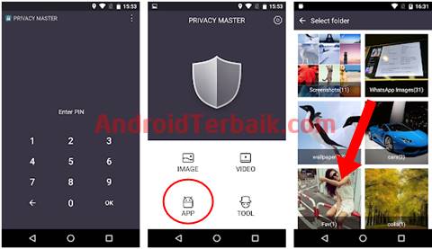 Cara menyembunyikan aplikasi WA dengan Privacy Master APK