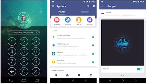 Download AppLock Apk aplikasi untuk menyembunyikan aplikasi tanpa root