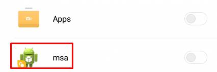 Menghapus Iklan Xiaomi dengan Uninstall MSA apk