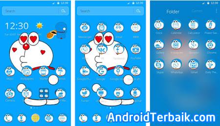 Aplikasi Tema Doraemon Android Oppo
