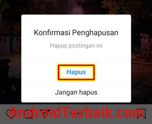 Bagaimana Menghapus Foto Multiple di Instagram Android