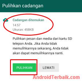 Cara Memulihkan Pesan Chat WA yang Terhapus Tanpa Root