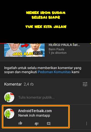 Cara mengatasi tidak bisa komentar di video Youtube