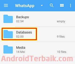 Cara mengembalikan chat WA yang terhapus sebelum di backup