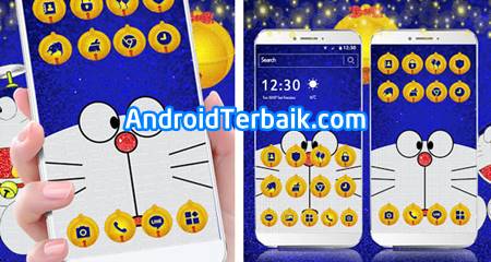 Download tema doraemon untuk Vivo