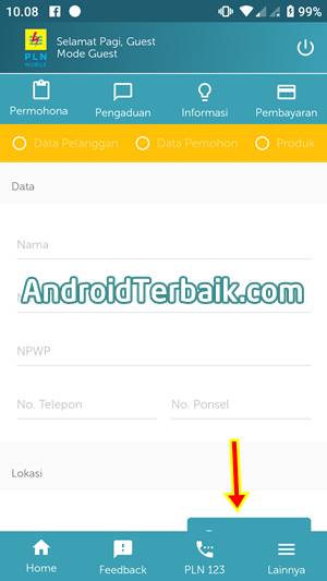 PLN Pasang Baru Online Android Terbaru