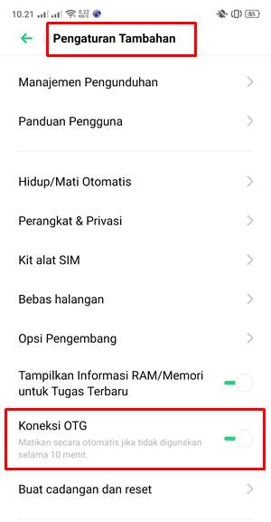 Cara Aktifkan Koneksi OTG untuk Ngeprint di Android